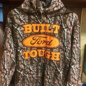 Built Ford Tough Hooded Camouflage Sweatshirt